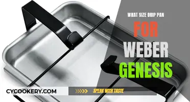 Weber Genesis Drip Pan Sizes Explained