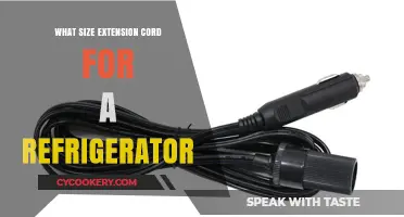 Choosing the Right Extension Cord Size for Your Refrigerator
