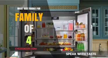 Choosing the Perfect Fridge Size for a Family of Four