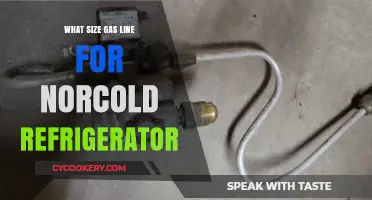 Choosing the Right Gas Line Size for Your Norcold Refrigerator