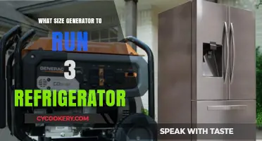 Choosing the Right Generator Size to Power 3 Refrigerators Efficiently