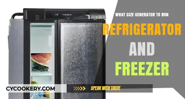 Choosing the Right Generator Size for Your Fridge and Freezer