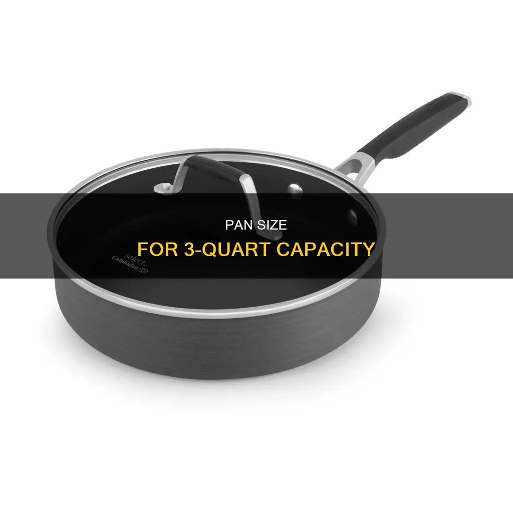 what size is a 3 quart pan