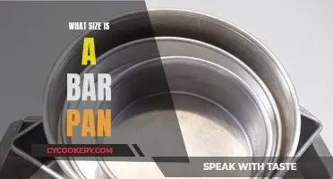 Standard Bar Pans: Dimensions and Uses