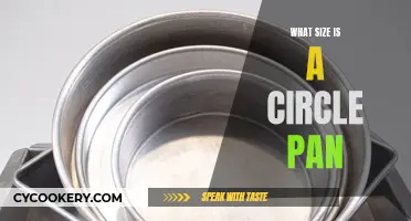 Circle Pan Sizes: What's the Diameter?