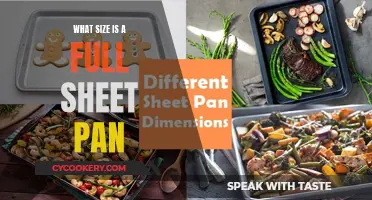 Full Sheet Pan: Standard Size, Many Uses