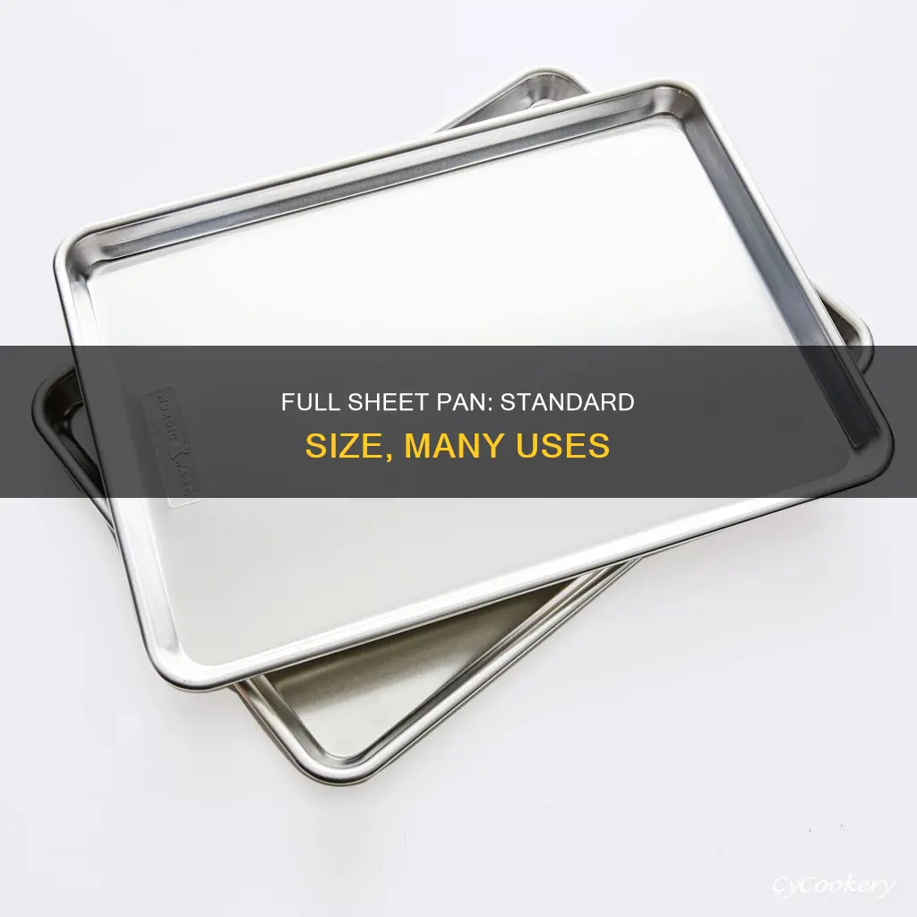 what size is a full sheet pan