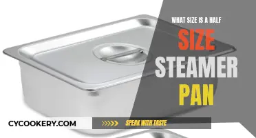 Steamer Pan Sizes: Half-Size Dimensions