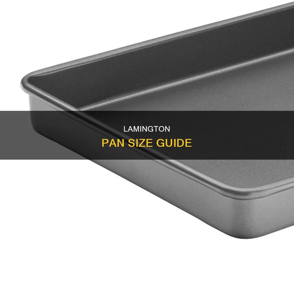 what size is a lamington pan