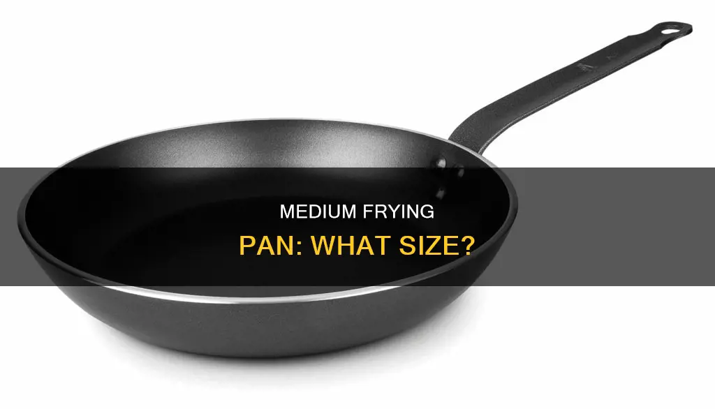 what size is a medium fryiny pan