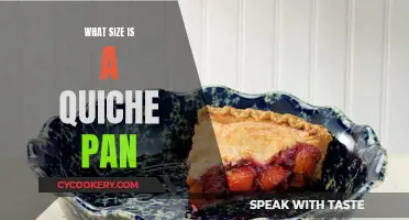 Quiche Pan Size: What You Need to Know