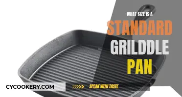 Standard Griddle Pan Sizes Explained