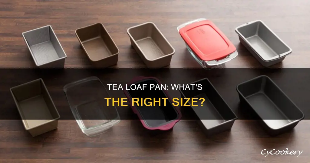 what size is a tea loaf pan