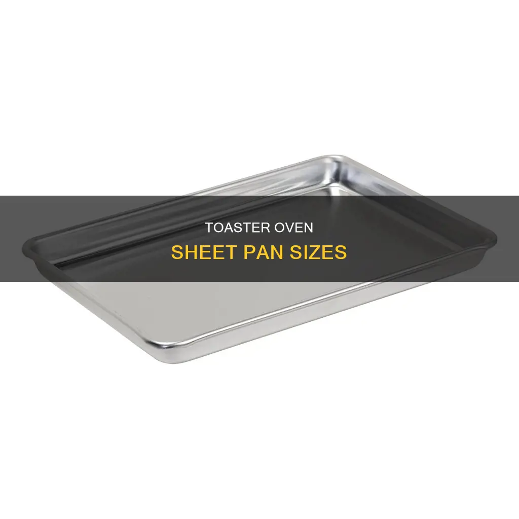 what size is a toaster oven sheet pan