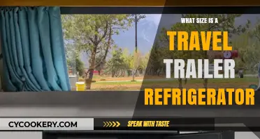 Choosing the Right Travel Trailer Refrigerator Size for Your Adventures