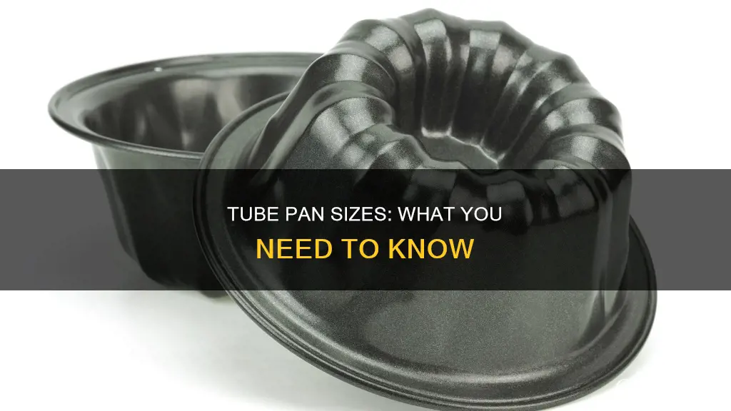 what size is a tube pan