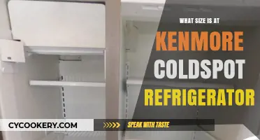 Kenmore Coldspot Refrigerator Sizes: Finding the Perfect Fit for Your Kitchen