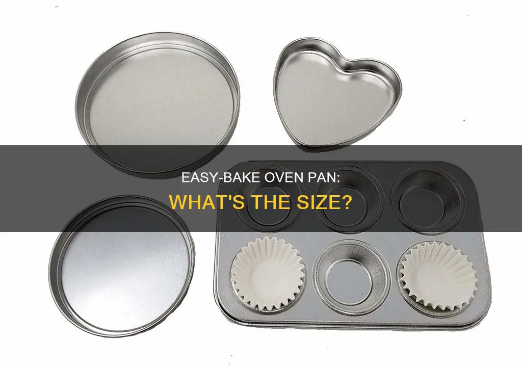 what size is the easy-bake oven pan