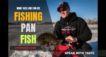 Ice Fishing Panfish: Line Size