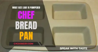 Pampered Chef Bread Pan Loaf Sizes