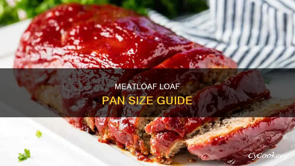 what size loaf pan for 2lb meatloaf