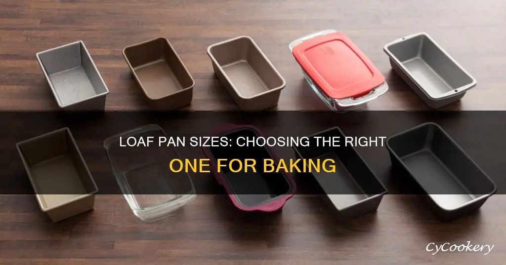 what size loaf pan should I get