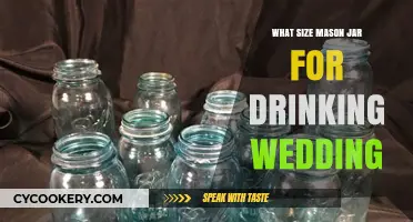 Perfect Mason Jar Size for Wedding Drinks: A Practical Guide
