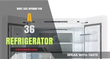 Choosing the Right Opening Size for Your 36-Inch Refrigerator