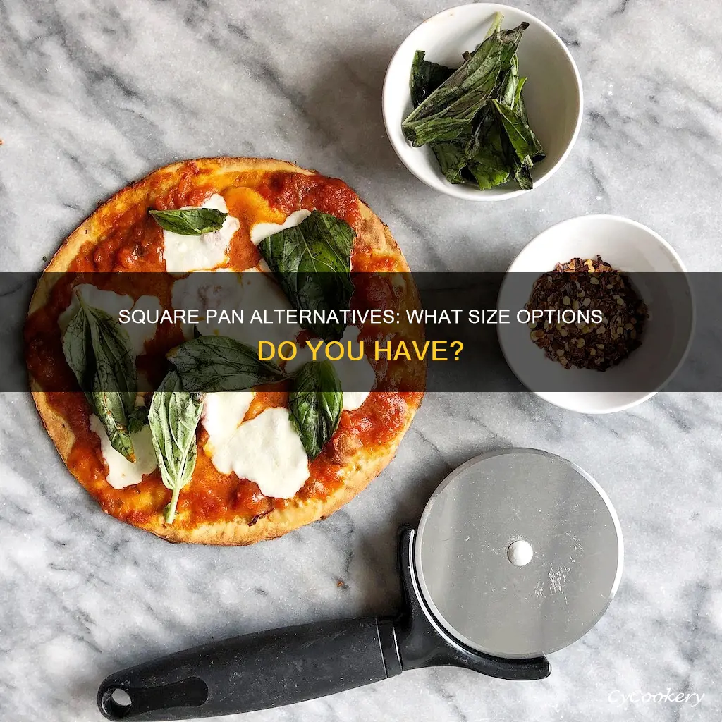 what size pan can I use instead of 8x8