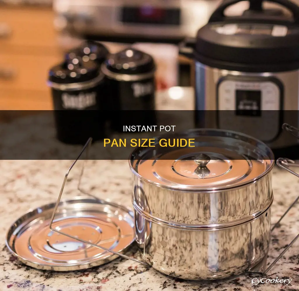 what size pan fits in 8qt instant pot