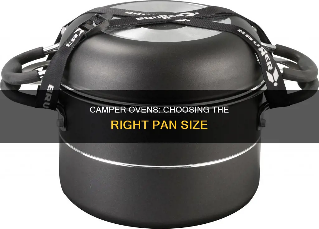 what size pan fits in a camper oven