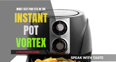 Instant Pot Vortex: Pan Size Compatibility