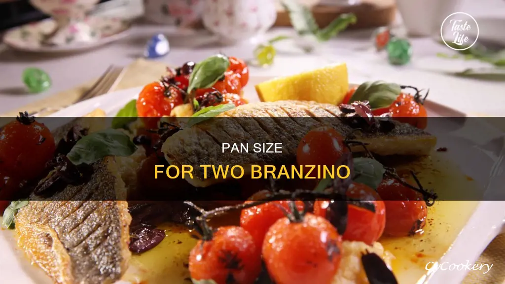 what size pan for 2 branzino