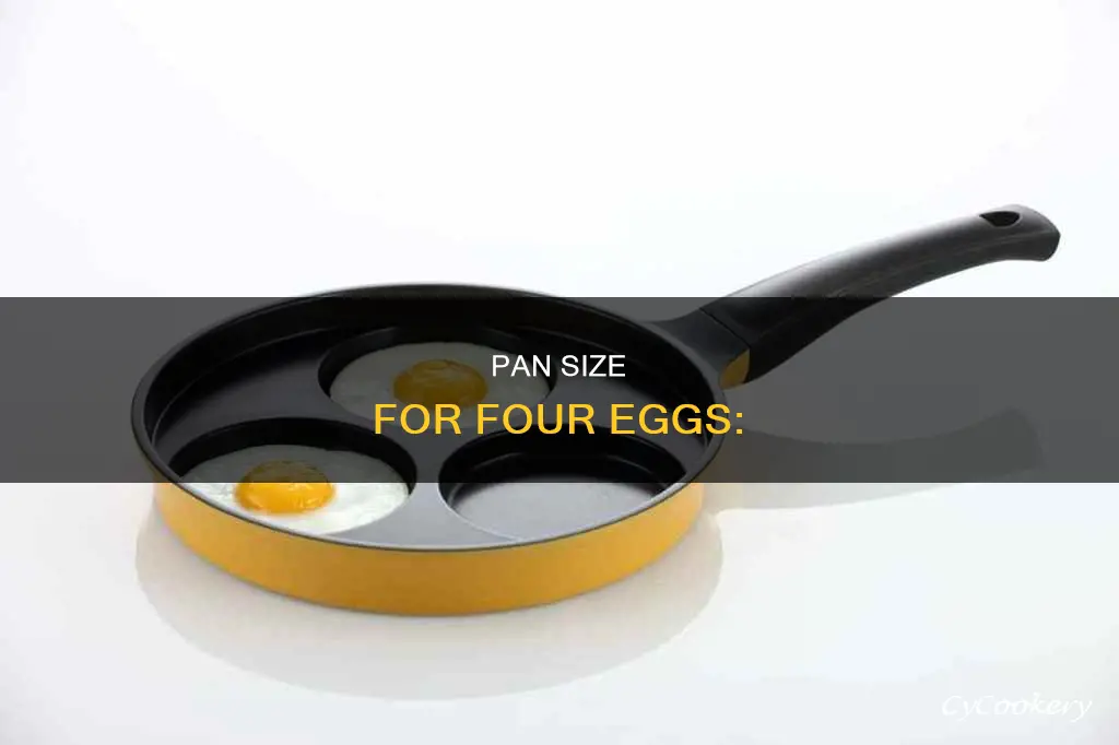 what size pan for 4 eggs