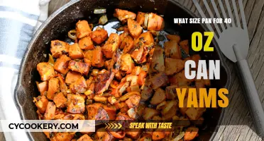 Choosing the Right Pan for 40 oz of Yams