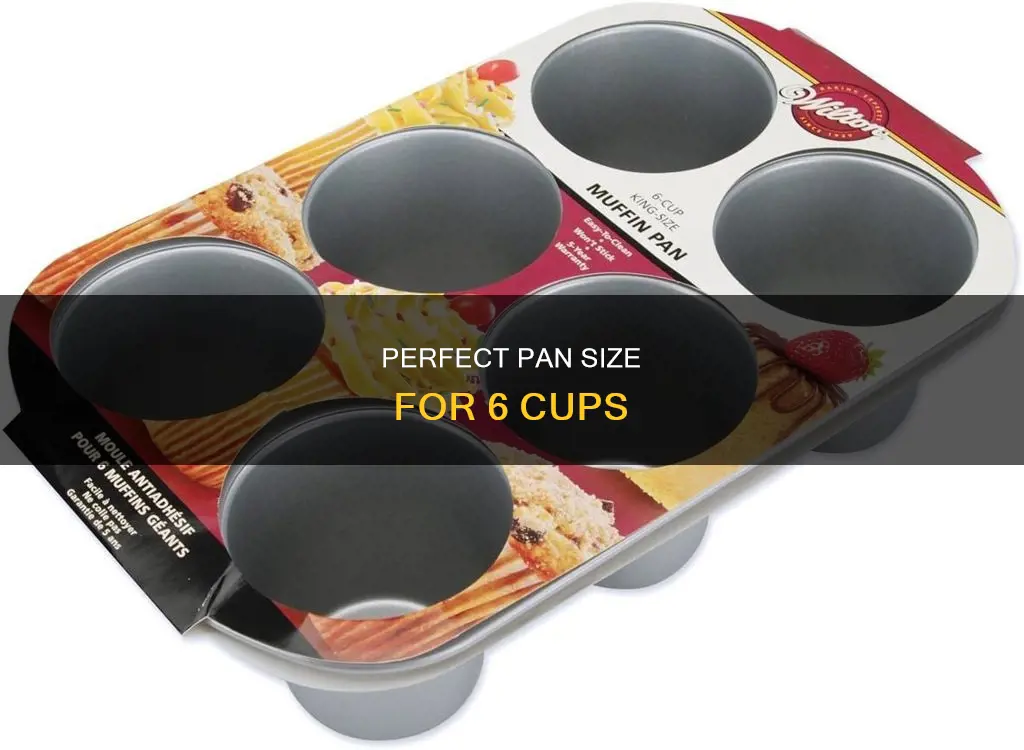 what size pan for 6 cups