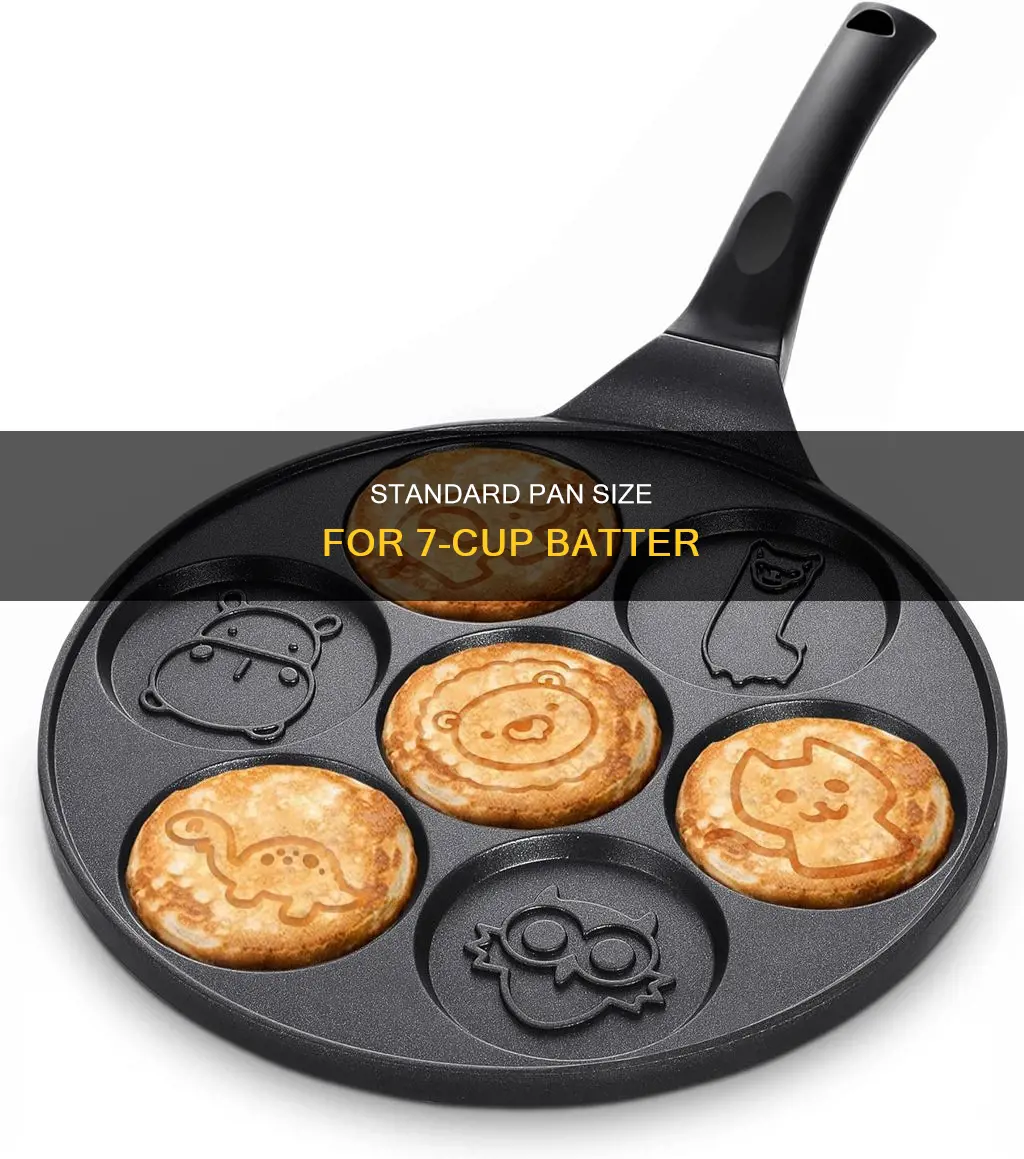 what size pan for 7 1 2 cups batter