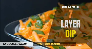 Pan Size for Ultimate 7-Layer Dip