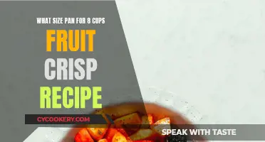 Fruit Crisp Pan Size Guide