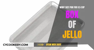 Jello Box Pan Size Guide