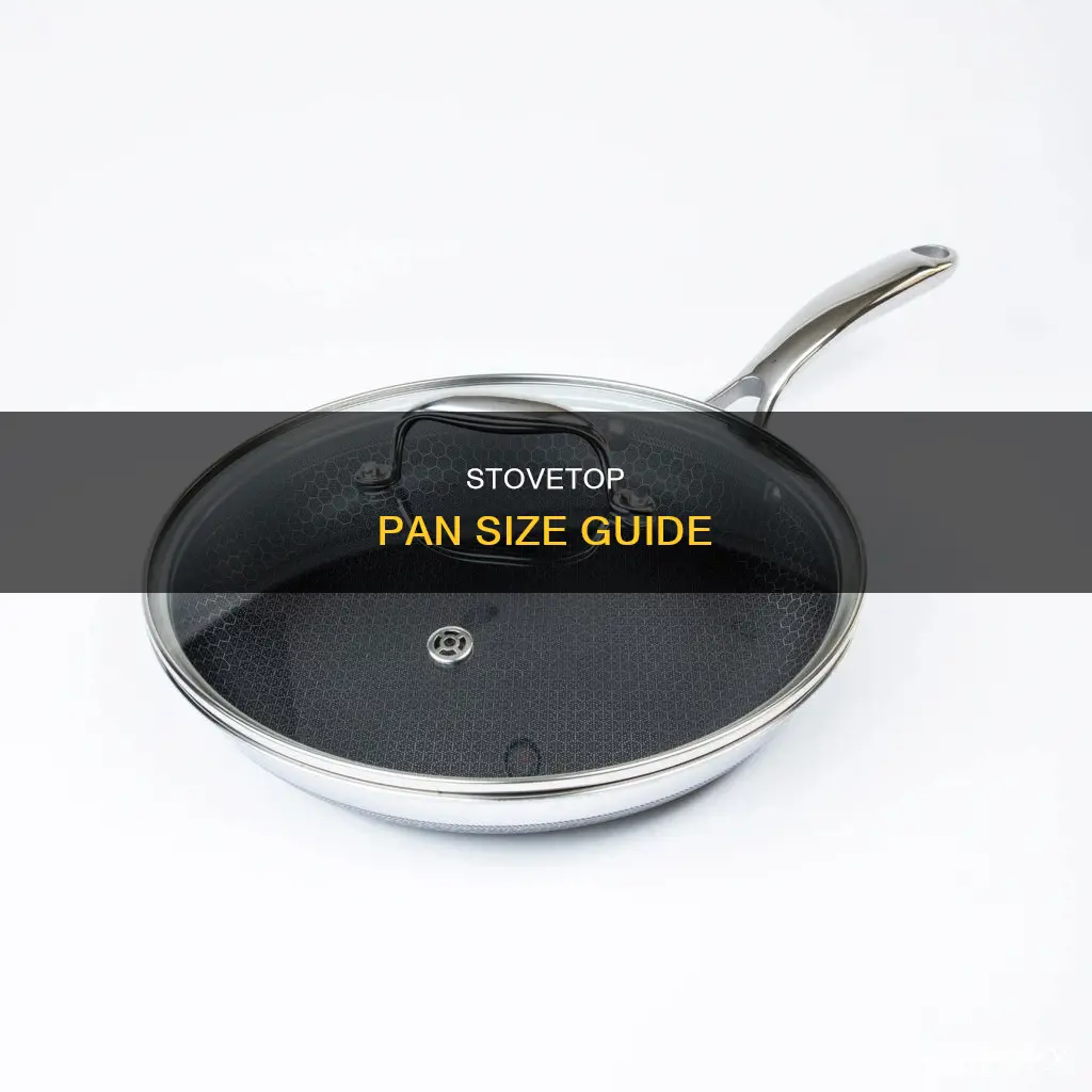 what size pan for a 10 inch stove top