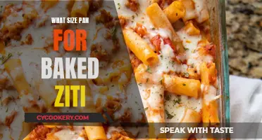 Baked Ziti Pan Size: What's Best?