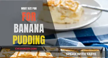 Banana Pudding Pan Size Guide