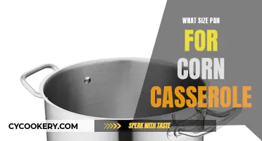 Corn Casserole Pan Size Guide