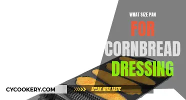 Cornbread Dressing: Pan Size Matters