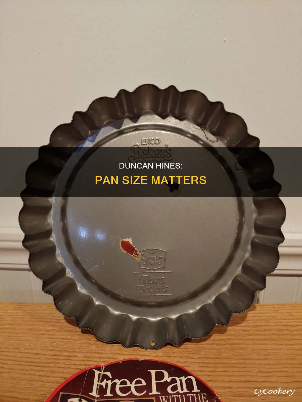 what size pan for duncan hines