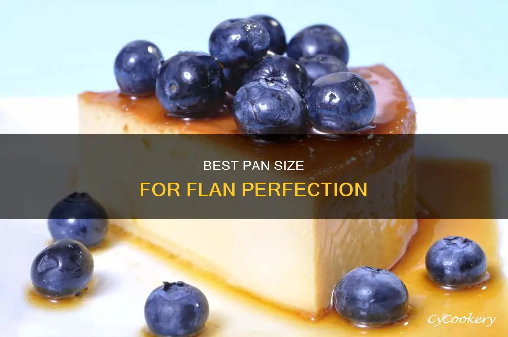 what size pan for flan