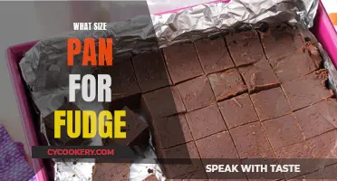 Fudge Pan Size: What's Best?