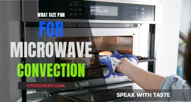 Microwave Convection Pans: Size Matters