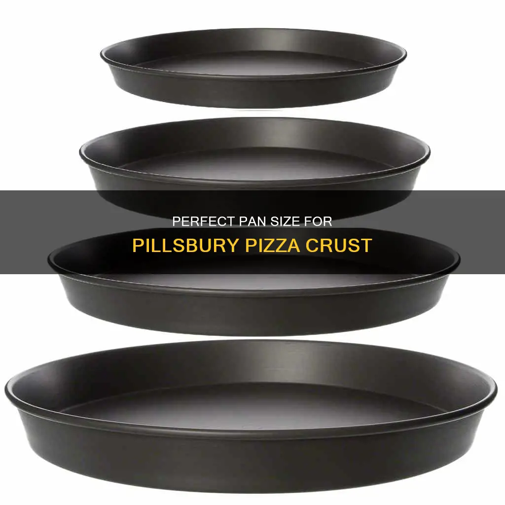 what size pan for pillsbury pizza crust